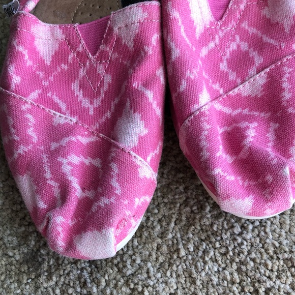 Toms pink printed slip on - Picture 5 of 7